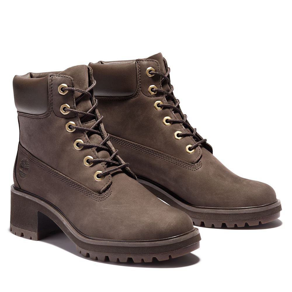 Bocanci 6-Inch Timberland Dama Maro Inchis - Kinsley Waterproof - Romania - EFMWPN357